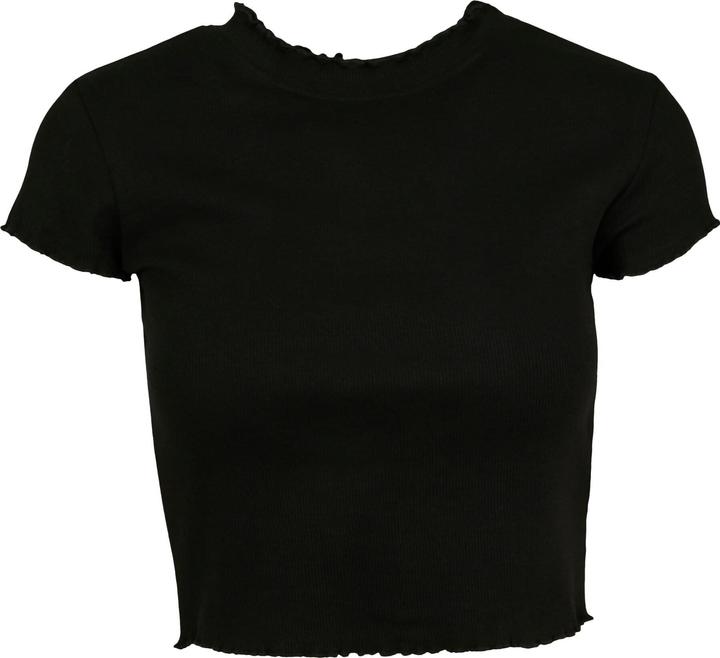 Actual product image Urban Classics Ladies Cropped Rib Tee 2-Pack (XS)