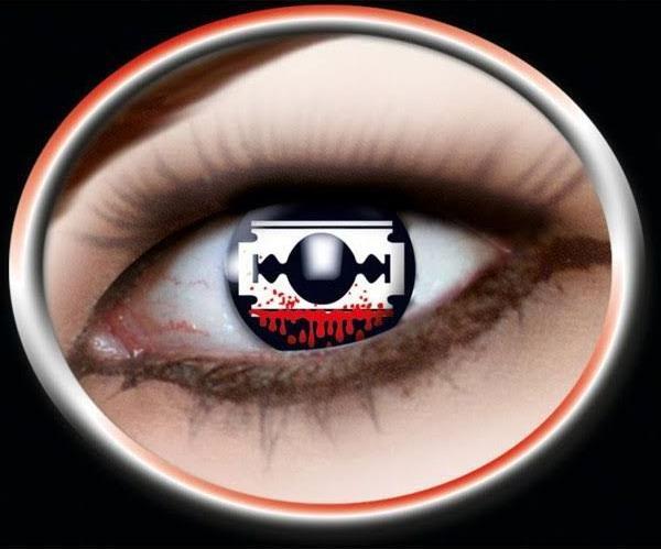 Produktbild Zoelibat Kontaktlinsen Säge (Schwarz, Weiss, Rot)
