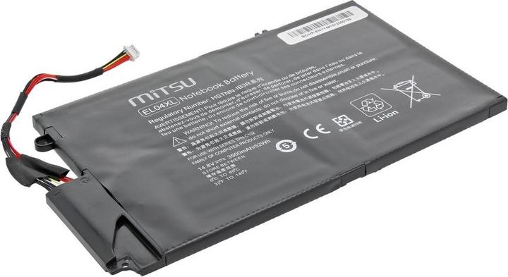 Mitsu BATTERY BC/HP-ENVY4 (HP 3200 MAH 48 WH) - Batterie (4 Zellen, 3500 mAh)