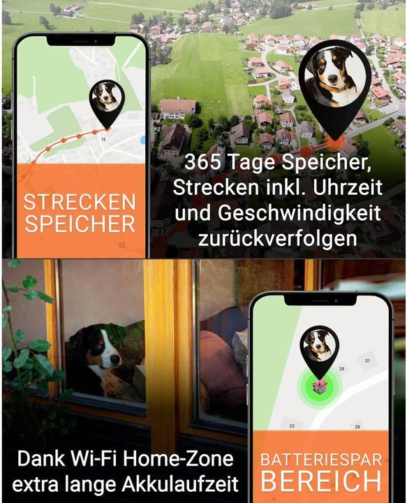 Image du produit PAJ GPS PET Finder 4G Tracker GSM Traceur pour animaux domestiques