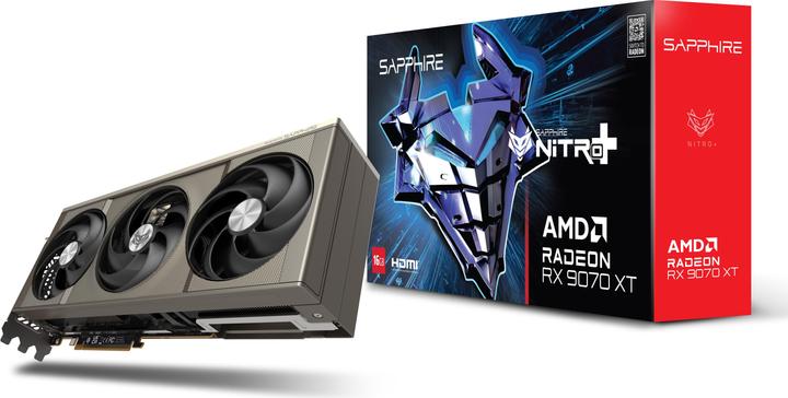 Productafbeelding Sapphire Nitro+ Radeon RX 9070 XT (16 GB)