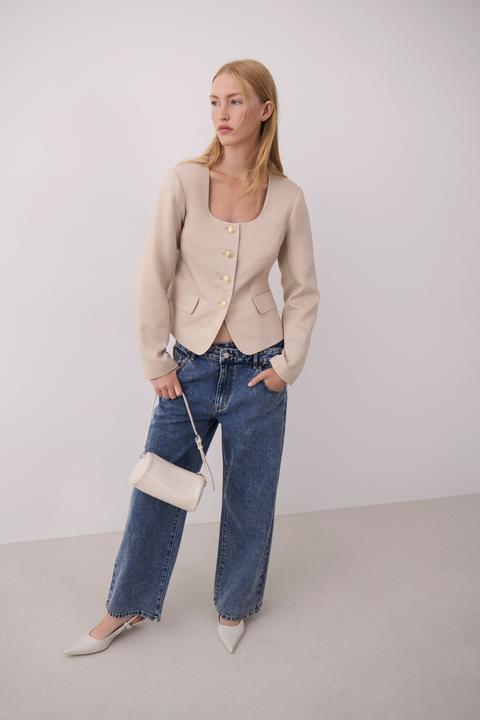 Immagine prodotto Vila Regular Waist Wide Fit Jeans (W42/L30)