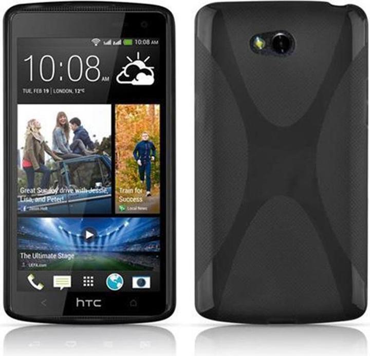 Produktbild Cadorabo TPU X-Line Cover (HTC Desire 600)
