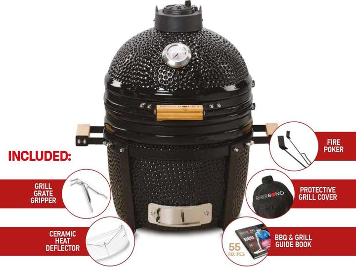 Actual product image Kamado Bono Minimo 15 (340 mm)