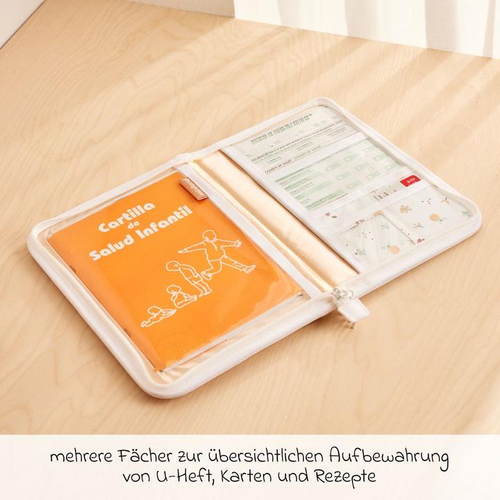 Actual product image Miniland Maternity passport covers document pouch Carebook - Valencia