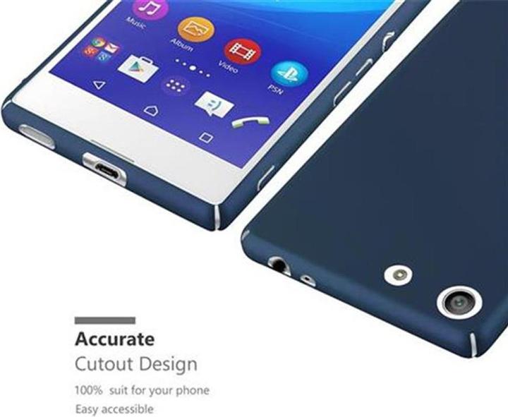 Actual product image Cadorabo Hard Cover Matt Metal Cover (Sony Xperia M5)