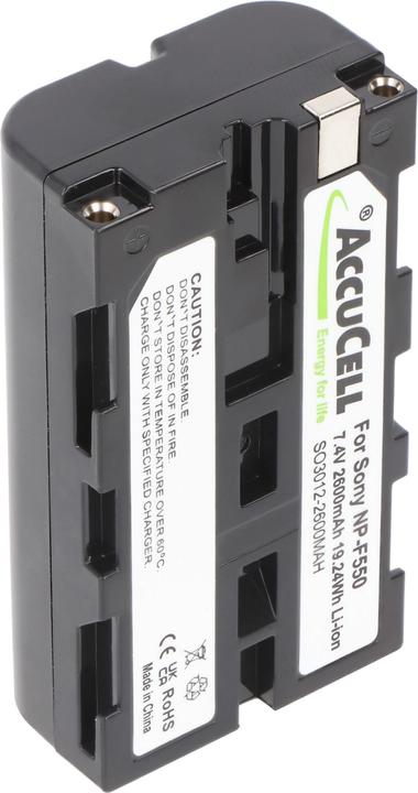 Image du produit AccuCell Batterie Sony NP-F550, NPF530, NPF330 (Batterie)