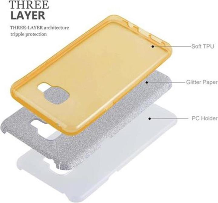 Produktbild Cadorabo TPU Glitzer Hülle (Samsung Galaxy A3 (2016))