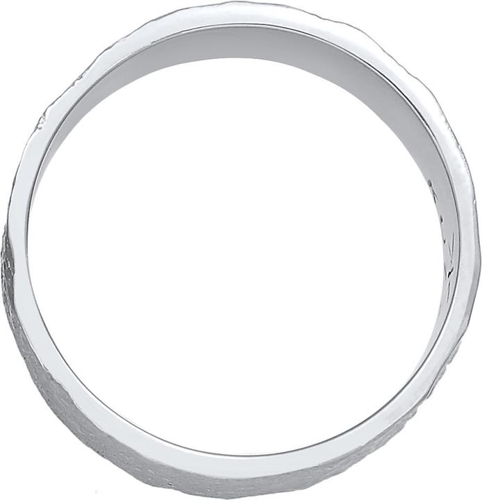 Produktbild Kuzzoi Ring Herren Bandring Organic Struktur 925 Silber (54, 925 Silber)