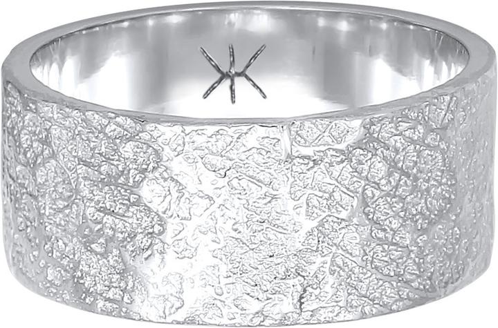 Produktbild Kuzzoi Ring Herren Bandring Organic Struktur 925 Silber (54, 925 Silber)
