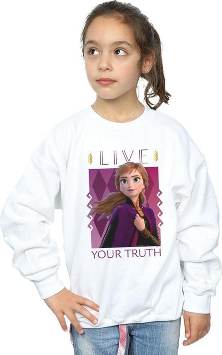 Image du produit Disney - Sweat FROZEN ANNA LIVE YOUR TRUTH - Fille (140, 146)