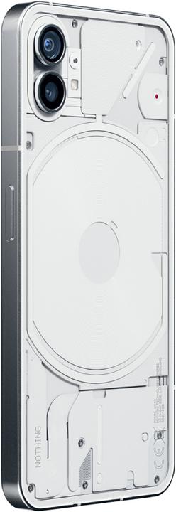 Actual product image Nothing Phone (1) (12GB) (256 GB, White, 6.55", Dual SIM, 50 Mpx, 5G)