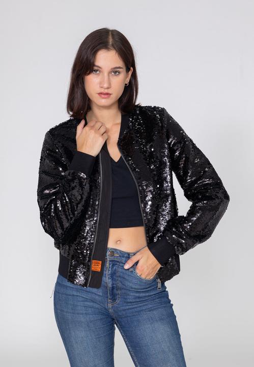 Produktbild Bombers Original Bomberjacke Glitter W (M)