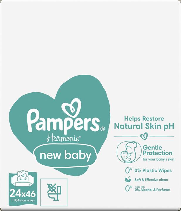 Actual product image Pampers Harmonie New Baby (1104 Piece)