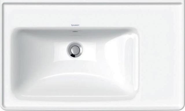 Immagine prodotto Duravit Lavabo per mobili D-NEO 800x480mm Be li m ÜL m HLB o HL bianco (480 mm, 800 mm)