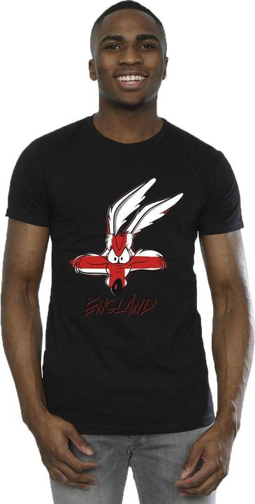 Immagine prodotto Looney Tunes Coyote England Face Maglietta Uomo (L)