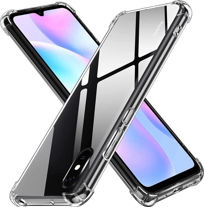 Produktbild Screenguard Xiaomi Redmi 9A Hülle Crystal Soft Airbag Bumper (Xiaomi Redmi 9A)