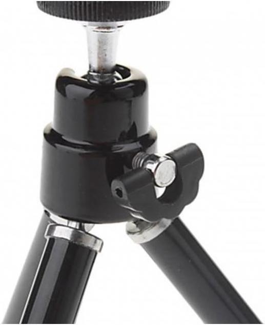 Produktbild Techly I-TRIPOD-UN tripod Mobile phone 3 feet Black