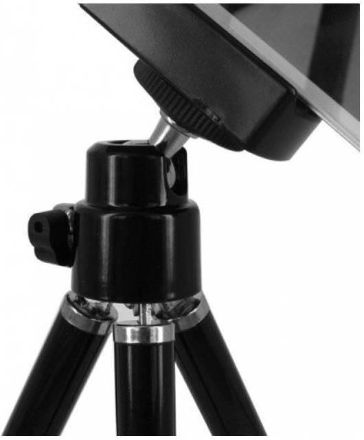 Produktbild Techly I-TRIPOD-UN tripod Mobile phone 3 feet Black