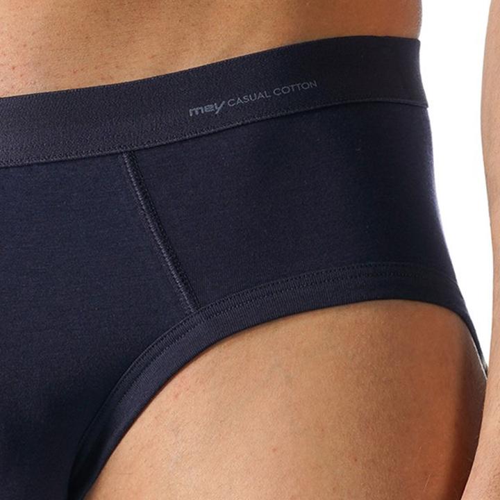 Immagine prodotto Mey Confezione da 3 slip casual in cotone con fascia in vita intrecciata - mutande (XL, confezione da 3)