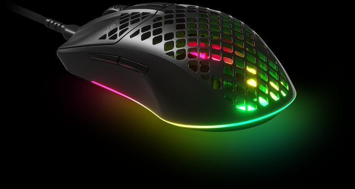 Produktbild SteelSeries Aerox 3 Maus Onyx (Kabelgebunden)