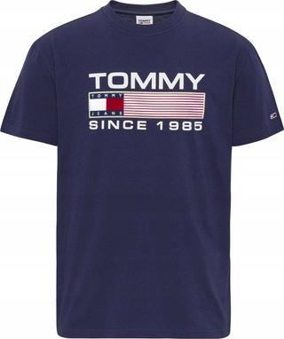 Tommy Hilfiger Athletic Twisted Logo-T-Shirt für Herren (M)