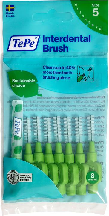 Image du produit TePe Interdentalbürsten Original Grün ISO 5 (8 x, 0.80 mm)