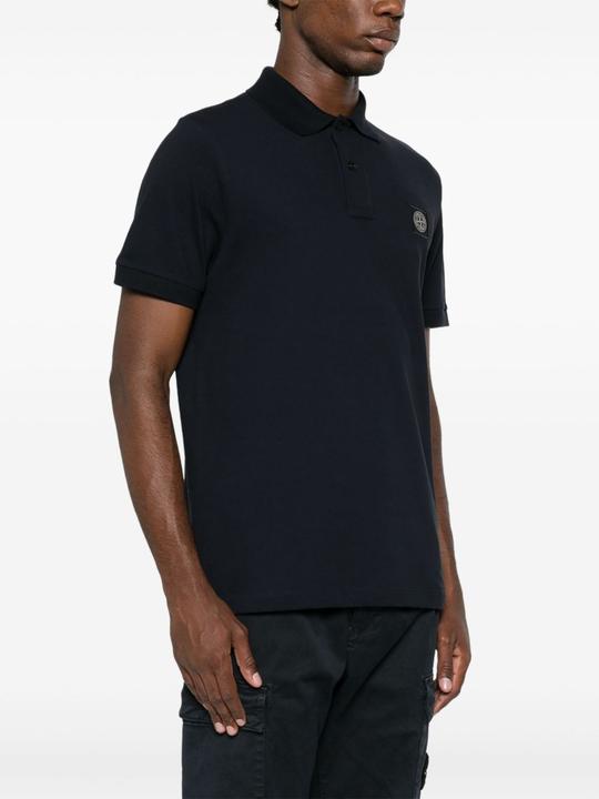 Actual product image Stone Island T-shirts And Polos Blue (17)
