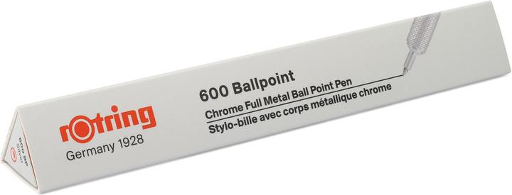 Actual product image Rotring Pin 600 M silver - 2032578 (Silver, 1 x)