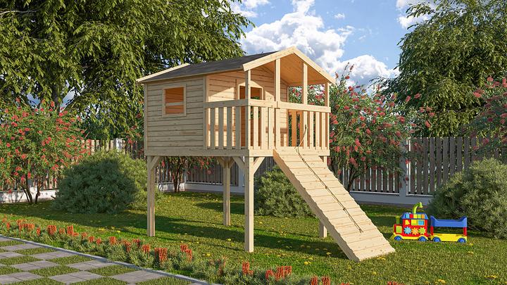 Image du produit Karibu Maison sur pilotis Benjamin