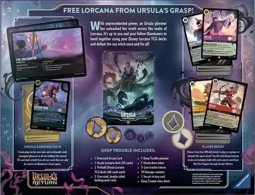 Image du produit Disney Lorcana Trading Card Game : Set 4 - Coffret cadeau spécial (Anglais, Pack de boosters)