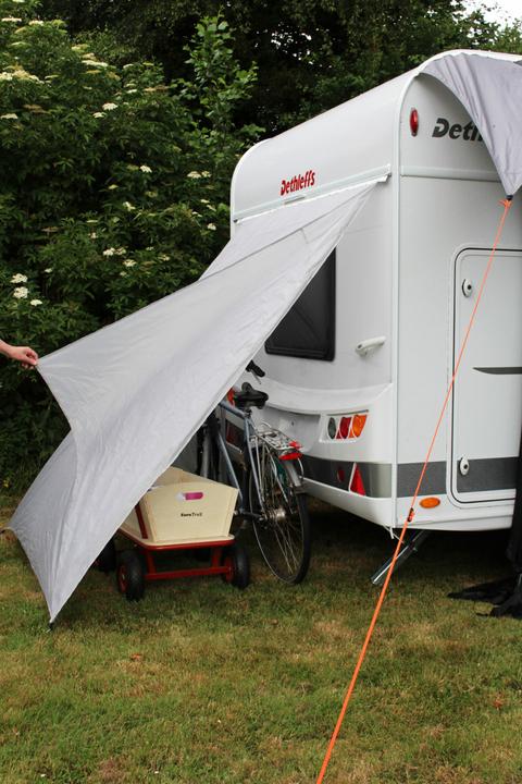 Actual product image Eurotrail Bike Shelter XL for caravan (Awning, 0.49 kg)