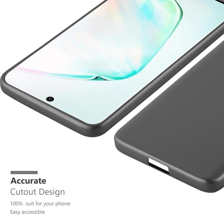 Image du produit Cadorabo Couverture métallique mate TPU (Samsung Galaxy Note 10)