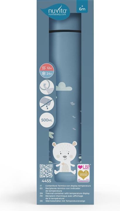 Immagine prodotto Nuvita Bottiglia thermos con visualizzazione della temperatura (0.50 l)
