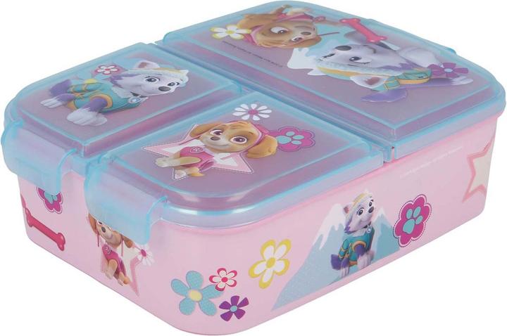 Stor Paw Patrol Skye und Everest - Lunchbox mit Fächern