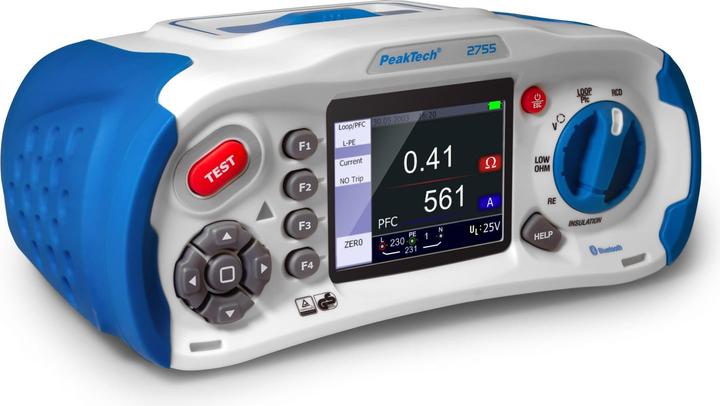 Actual product image Peaktech P 2755 Installation tester