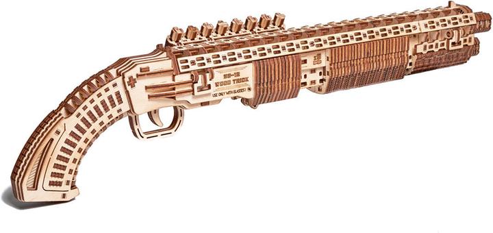 Actual product image Wood Trick Shotgun SG-12 - shotgun - wooden kit