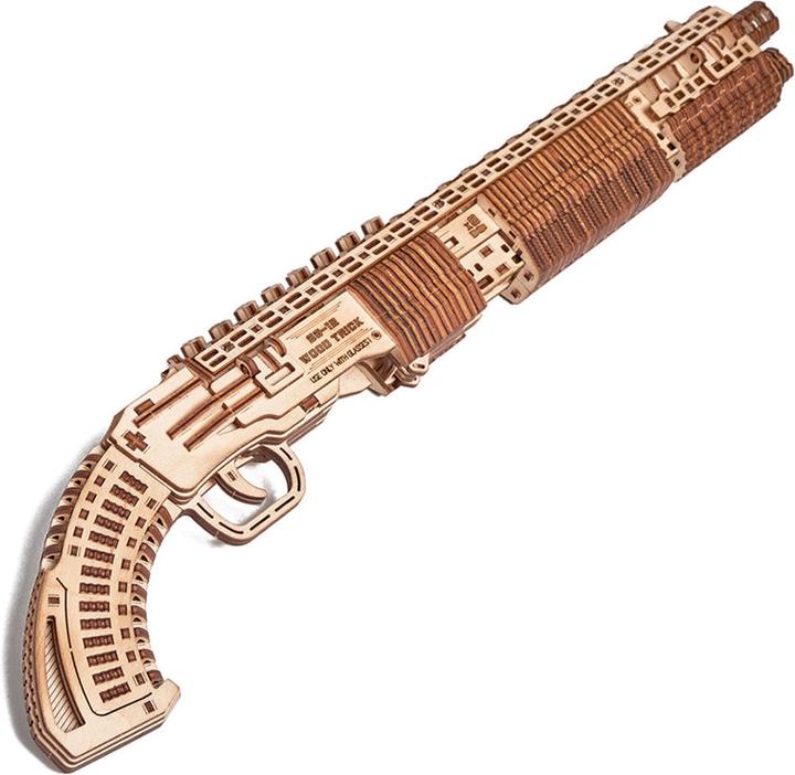 Actual product image Wood Trick Shotgun SG-12 - shotgun - wooden kit