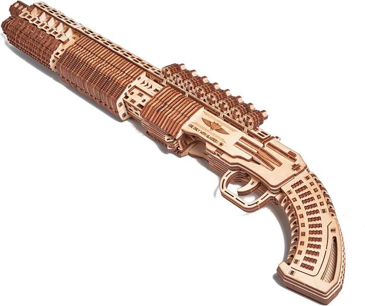 Actual product image Wood Trick Shotgun SG-12 - shotgun - wooden kit