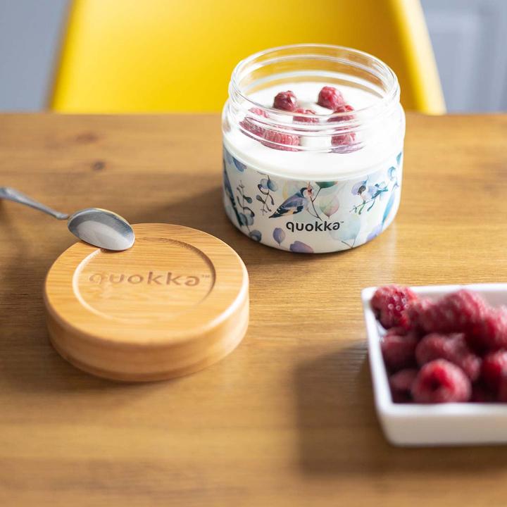 Actual product image Quokka Deli - glass food container - lunch box