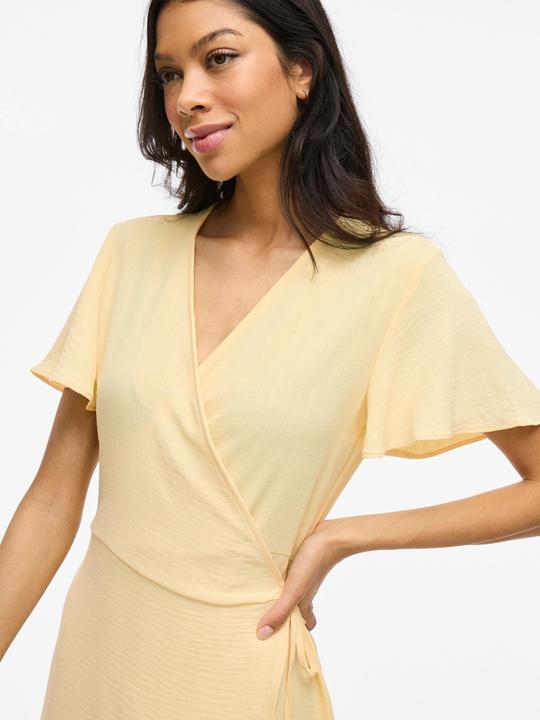 Image du produit Vila Kurzärmeliges Wickelkleid (42)