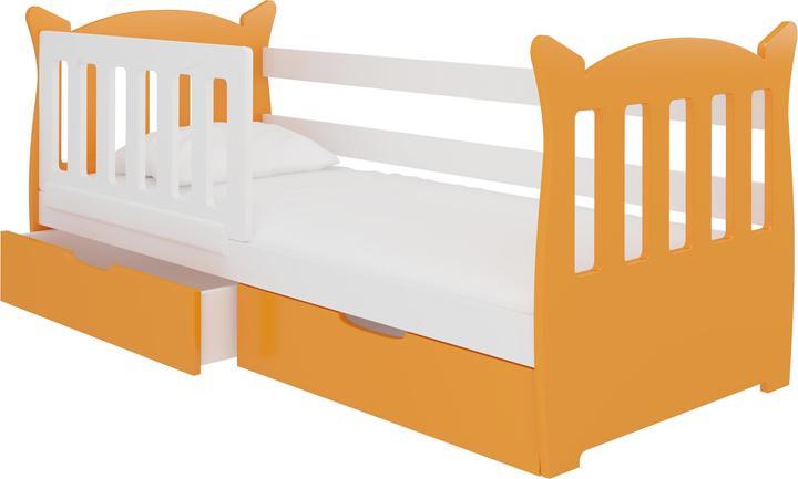 Image du produit ADRK Furniture Lit avec matelas LENA (75 x 160 cm)