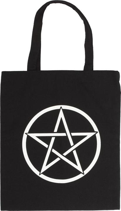 Produktbild Something Different Pentagramm Tragetasche aus Baumwolle