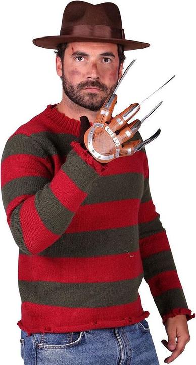 Produktbild Thetru Freddy Krueger Strick-Oberteil, rot/grün (XXL)