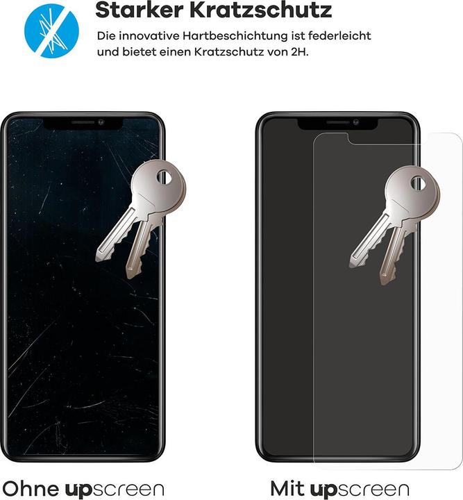 Produktbild upscreen Schutzfolie Displayschutz Displayschutzfolie Folie Klar antibakteriell (1 Stück, Nothing Phone (3a) Pro)