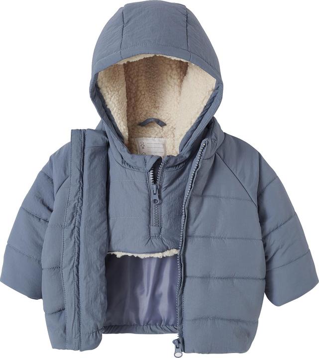Produktbild Vertbaudet Baby Winterjacke mit abnehmbarer Kapuze, Recycling-Polyester (62)