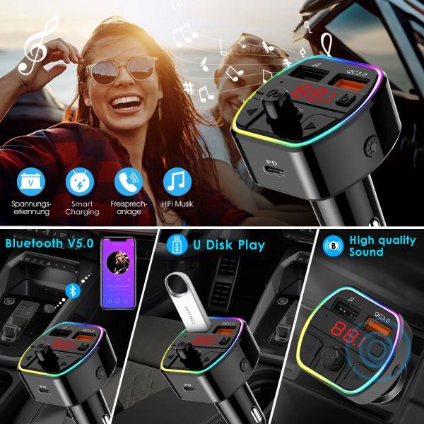 Image du produit Maxtrack Kit mains libres FM Bluetooth