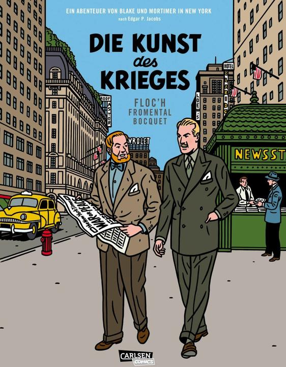 Actual product image Blake und Mortimer Spezial 3: Die Kunst des Krieges (German, José-Louis Bocquet, Jean-Luc Fromental, 2024)