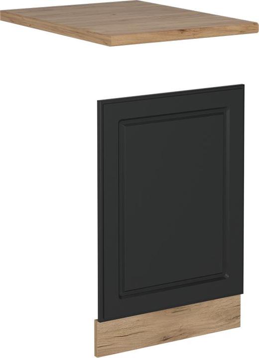 Actual product image Vicco Geschirrspülblende R-Line, Anthrazit Landhaus/Goldkraft Eiche, 45 cm, AP Eiche