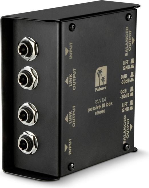 Immagine prodotto Palmer Audio DI Box passiva a 2 canali Pro PAN (Scatola DI)